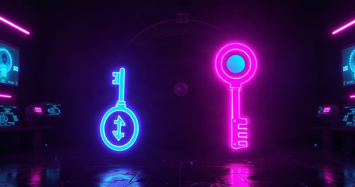 The offer is the name: ENSv2 records and a key split the chain enforces